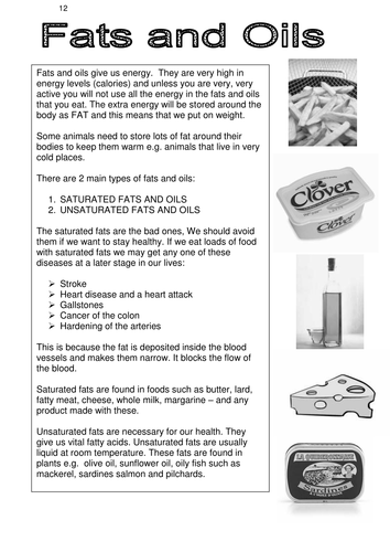 Fit and Healthy 5 Fats and Oils facts