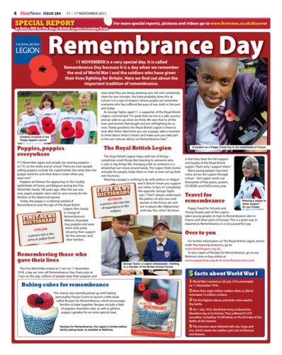 First News Special Report: Remembrance Day