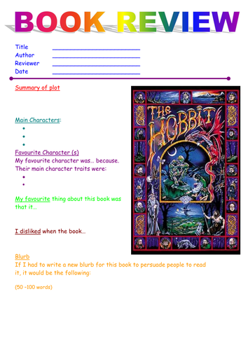 Book review task: The Hobbit