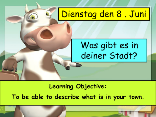 Was Gibt Es In Deiner Stadt? - LESSON IN TOWN