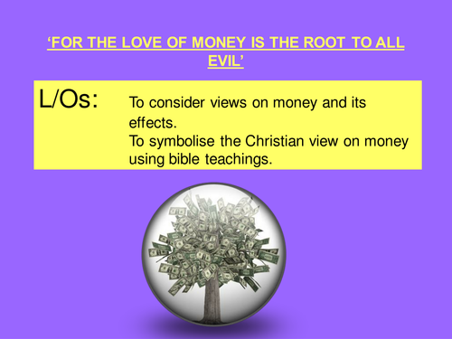 Christian Views on Money PowerPoint