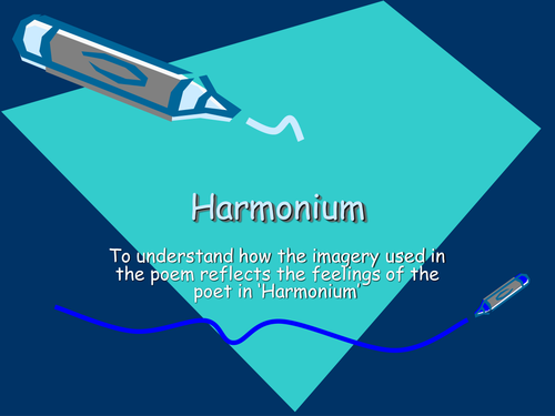 Harmonium | Teaching Resources