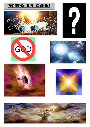 Who is God task - with pictures