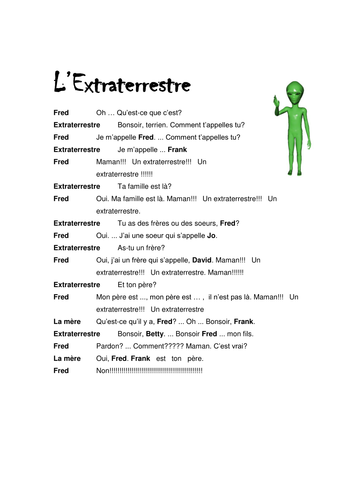L'extraterrestre