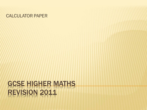 Revision materials for KS4 and Settlers