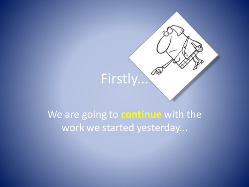 Writing for Atmosphere