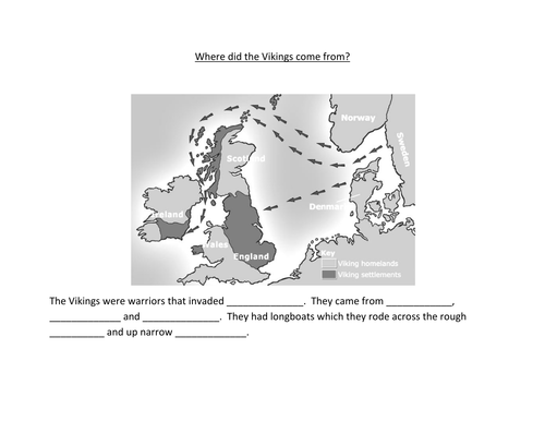 Where did the Vikings come from