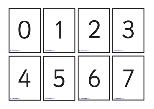 number-cards-0-100-teaching-resources