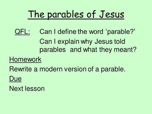 Parables of Jesus