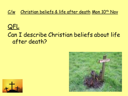 Christianity and life after death lesson