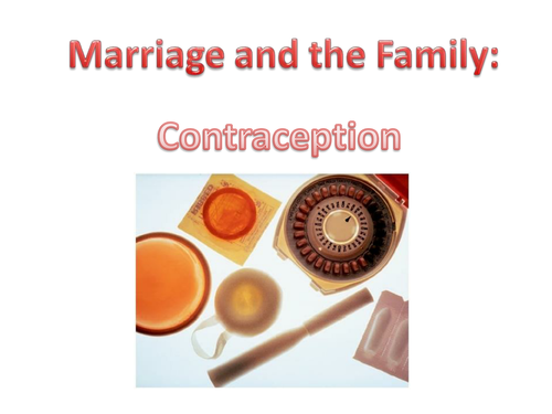 Contraception lesson materials