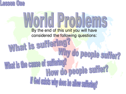 solve the world problems brainly