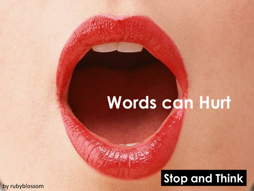 Words Hurt - Anti-bullying presentation