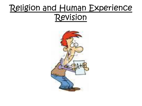 Religion & human experience revision