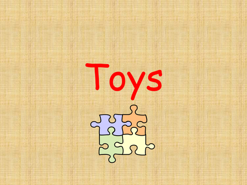 PP Presentation on old and modern toys