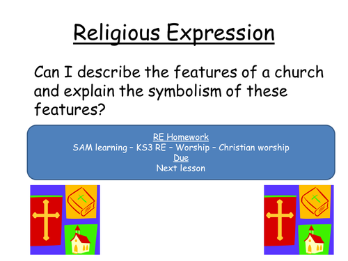 Religious expression - churches