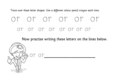 worksheet handwriting tes & worksheets phonics  by  Handwriting HeidiClare 47