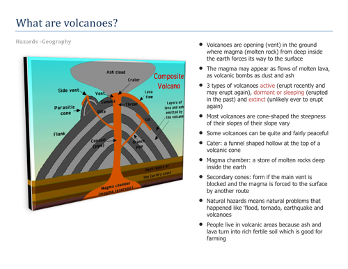 What are volcanoes?