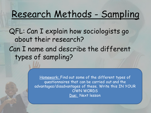Sampling methods