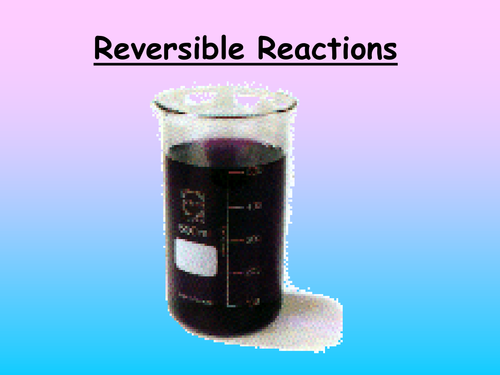 reversible reactions tes simulation interactive resources copper teaching