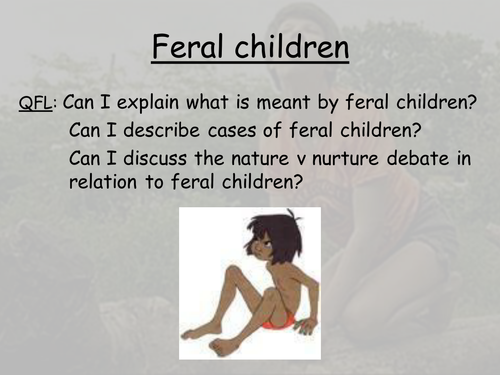 Feral children
