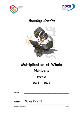 OCN Level One Calculation whole numbers