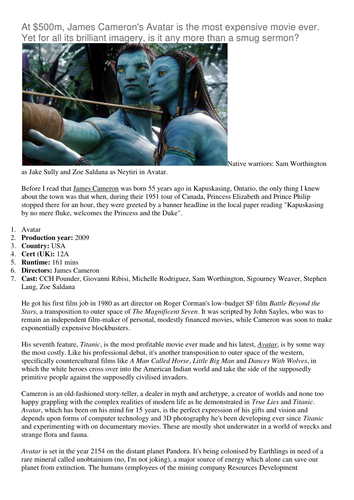 Avatar review