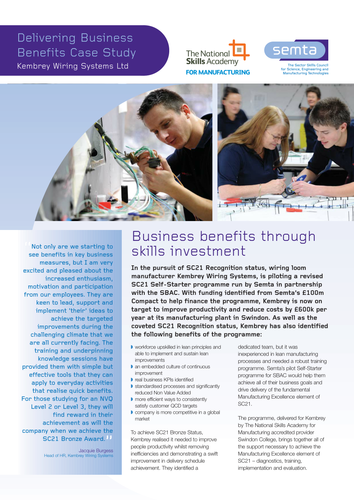 Areospace Case Study from Kembrey Wiring