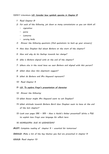 SPIES - Chapter 8 & 9