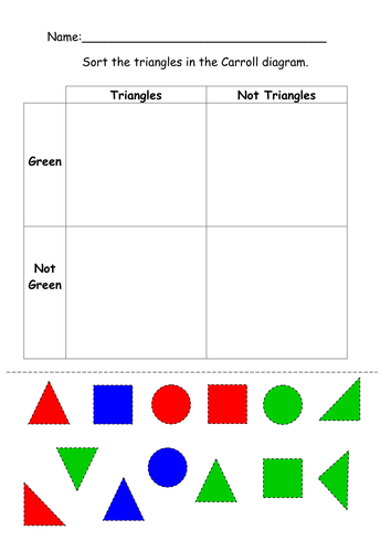 Multiples Of 6 7 And 9 Carroll Diagram Worksheet Six