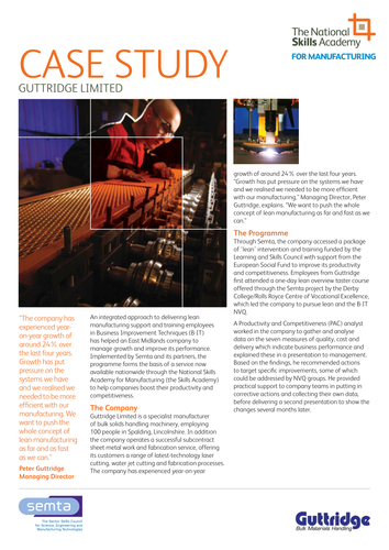 Guttridge Case Study