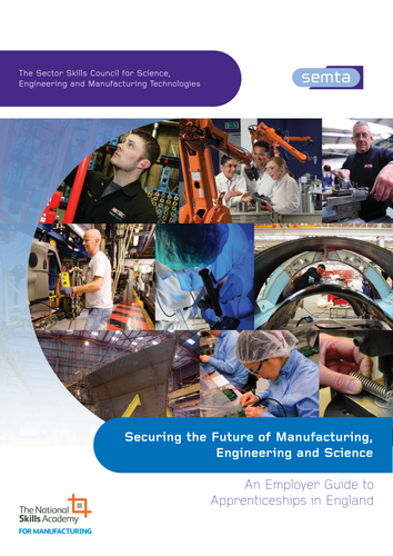 Apprenticeships in Manufacturing Maths and Science