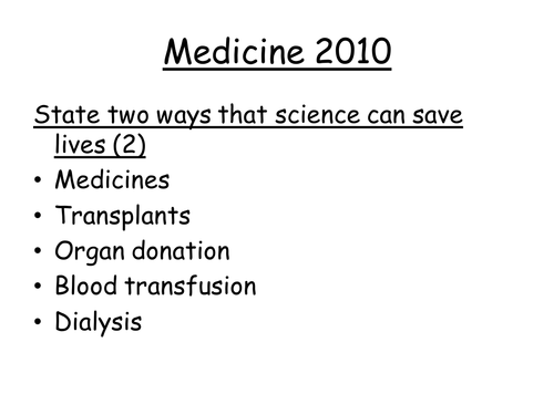 Medicine 2010