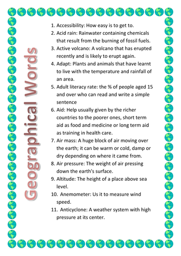 geographical-words-1-teaching-resources