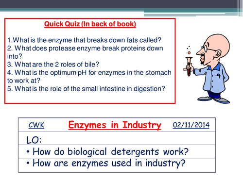 Industrial uses of enzymes powerpoint