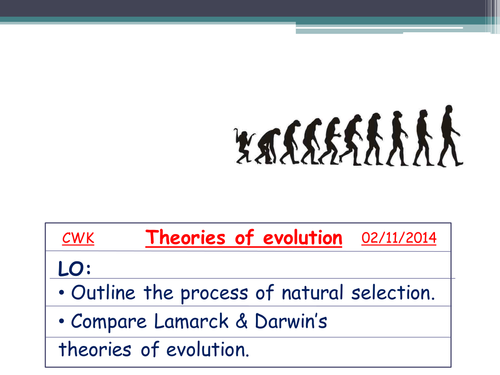 Theories of evolution