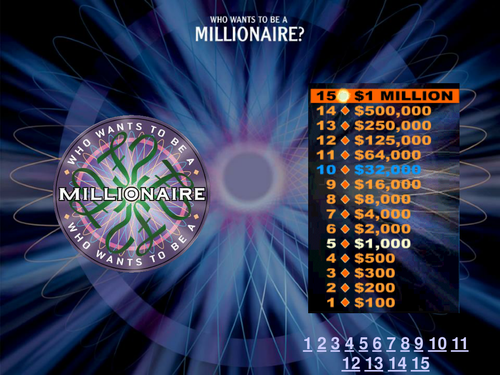 B6 Who wants to be a brain and mind millionaire?