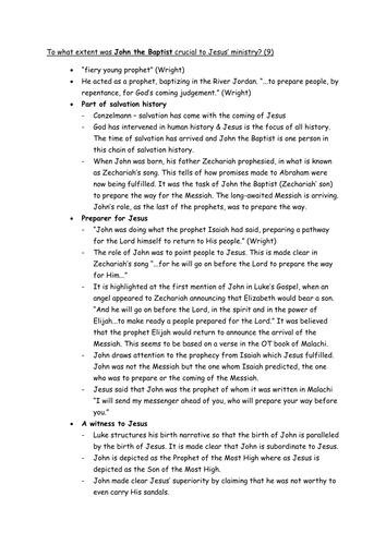 Discipleship - John the Baptist