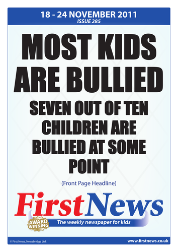 First News Weekly Headlines Posters 18th November