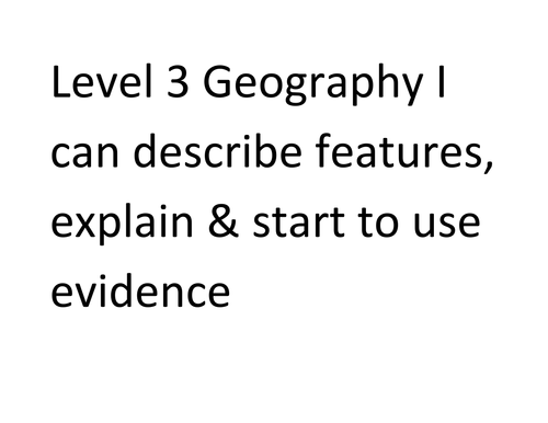 National Curriculum levels