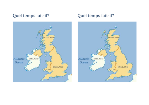 Quel temps fait-il?