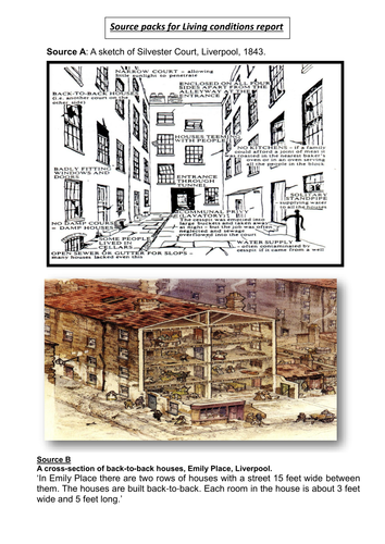 Living Conditions during industrial revolution