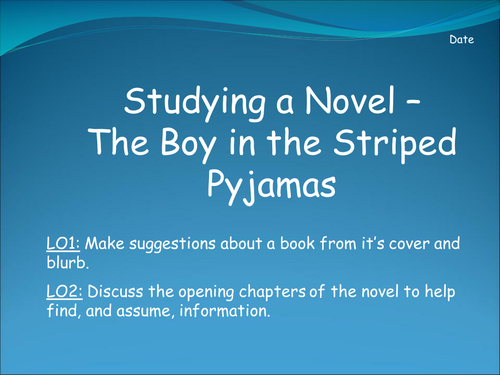 Boy in the Striped Pyjamas Scheme Resources