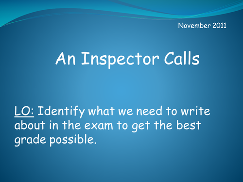 Identifying Assessment Objectives (Unit 3a)