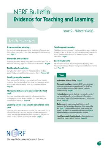 Research - group discussion in science