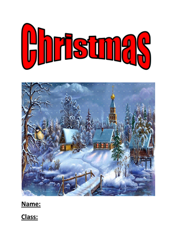 christmas activity booklet