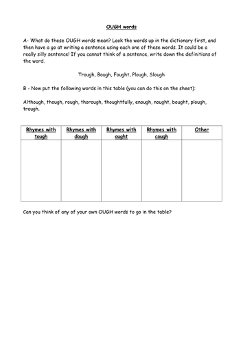 Spelling Activity Worksheets Year 3<br/>