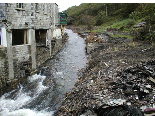 Boscastle floods