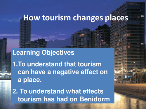 How tourism changes places