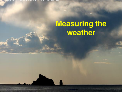 measuring the weather